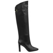 Paris Punk High Boots Black, Dam