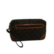 Louis Vuitton Vintage Pre-owned Canvas louis-vuitton-vskor Brown, Dam