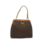 Salvatore Ferragamo Pre-owned Pre-owned Tyg handvskor Brown, Dam