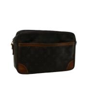 Louis Vuitton Vintage Pre-owned Canvas louis-vuitton-vskor Brown, Dam