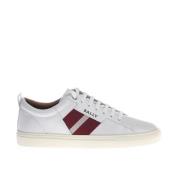 Bally Vita Läder Sneakers White, Herr