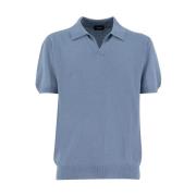 Drumohr Polo Shirts Blue, Herr