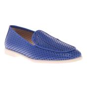 Baldinini Loafer in blue calfskin Blue, Dam