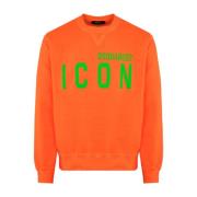 Dsquared2 Sweatshirts Orange, Herr