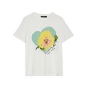 Max Mara T-Shirts White, Dam