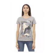 Trussardi T-Shirts Gray, Dam