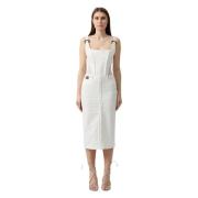 Versace Jeans Couture Dresses White, Dam