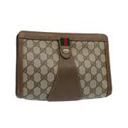 Gucci Vintage Pre-owned Laeder gucci-vskor Beige, Dam