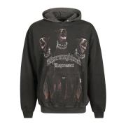 Represent Sweatshirts Hoodies Black, Herr