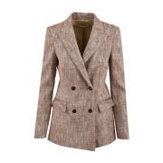 Drumohr Blazers Beige, Dam