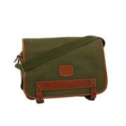 Burberry Vintage Pre-owned Canvas axelremsvskor Green, Dam