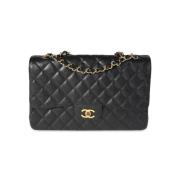 Chanel Vintage Pre-owned Laeder chanel-vskor Black, Dam