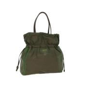 Prada Vintage Pre-owned Nylon prada-vskor Green, Dam