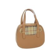 Burberry Vintage Pre-owned Laeder handvskor Beige, Dam