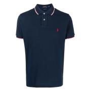 Ralph Lauren Polo Shirts Blue, Herr