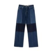 Jil Sander Straight Jeans Blue, Herr