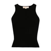 Michael Kors Elegant Svart Topp Black, Dam