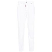 Dsquared2 Slim-fit Trousers White, Herr