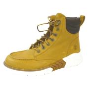 Timberland Gröna Läder Vandringsskor Yellow, Herr