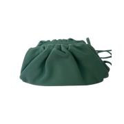 Bottega Veneta Vintage Pre-owned Laeder axelremsvskor Green, Dam