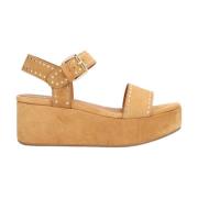 Alpe Casual Camel Mocka Dam Sandaler Brown, Dam