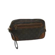 Louis Vuitton Vintage Pre-owned Canvas kuvertvskor Brown, Dam