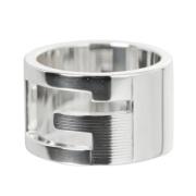 Gucci Vintage Pre-owned Silver ringar Gray, Dam