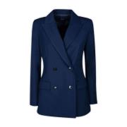 Emme DI Marella Jackets Blue, Dam