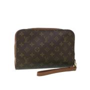 Louis Vuitton Vintage Pre-owned Canvas louis-vuitton-vskor Brown, Dam