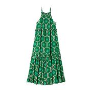 Actitude Maxi Dresses Green, Dam