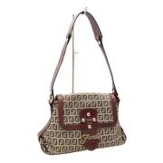 Fendi Vintage Pre-owned Canvas shoppers Brown, Dam