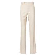 Rota Straight Trousers Beige, Herr