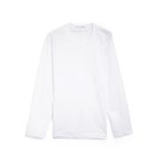 Comme des Garçons Long Sleeve Tops White, Herr