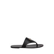 Kate Cate Flip Flops Black, Dam