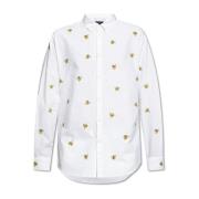 Dsquared2 Broderad skjorta White, Herr