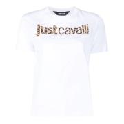 Just Cavalli Vit T-shirt och Polo Kollektion White, Dam