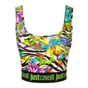 Just Cavalli Sleeveless Tops Multicolor, Dam