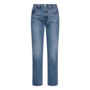 Levi's Straight Jeans Blue, Dam