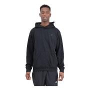 New Balance Hoodies Black, Herr