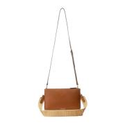 Ralph Lauren Convertible Landyn Medium Bag Brown, Dam