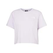 The North Face T-Shirts Purple, Dam