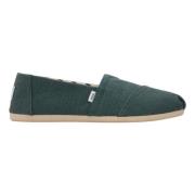 Toms Grön Alpargata Loafers Green, Dam