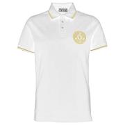 Versace Jeans Couture Vit Polo Tröja White, Herr