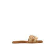 Michael Kors Ember slides Beige, Dam