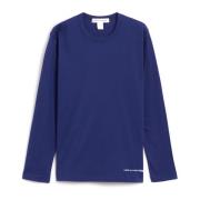 Comme des Garçons Long Sleeve Tops Blue, Herr