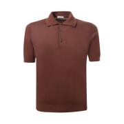 Malo Polo Shirts Brown, Herr