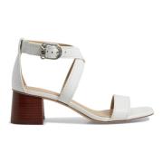 Michael Kors High Heel Sandals White, Dam