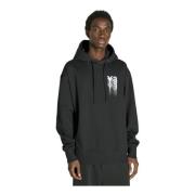 Y-3 Sweatshirts Hoodies Black, Herr