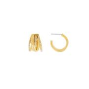 Dansk Copenhagen Earrings Yellow, Dam