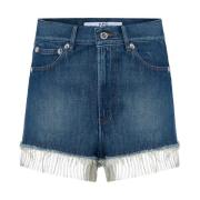 A.p.c. Denim Shorts Blue, Dam